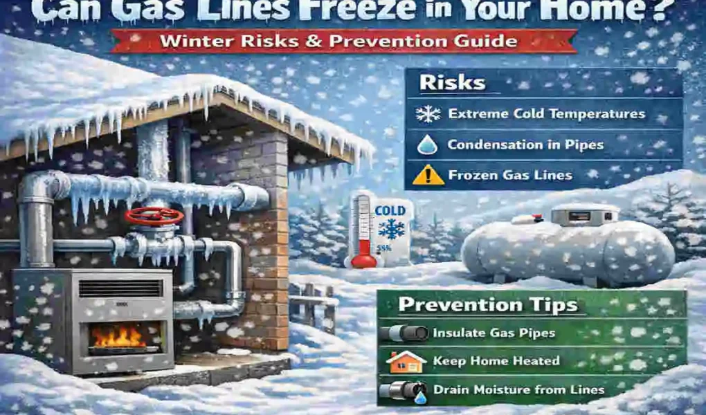 Can Household Gas Lines Freeze?