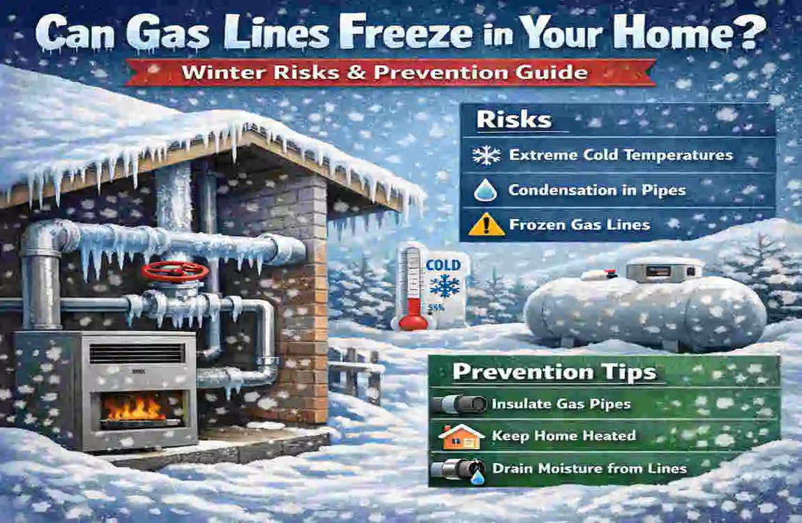 Can Gas Lines Freeze in Your Home? Winter Risks & Prevention Guide ...