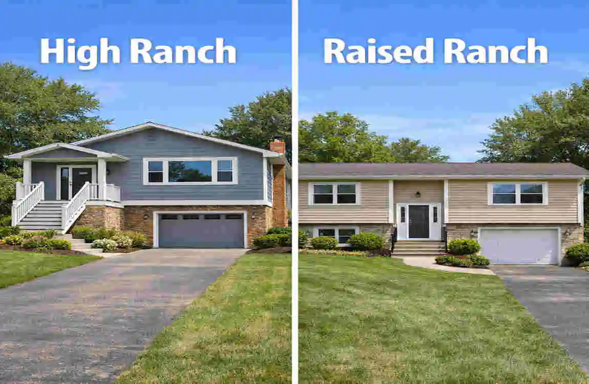 what is a high ranch house