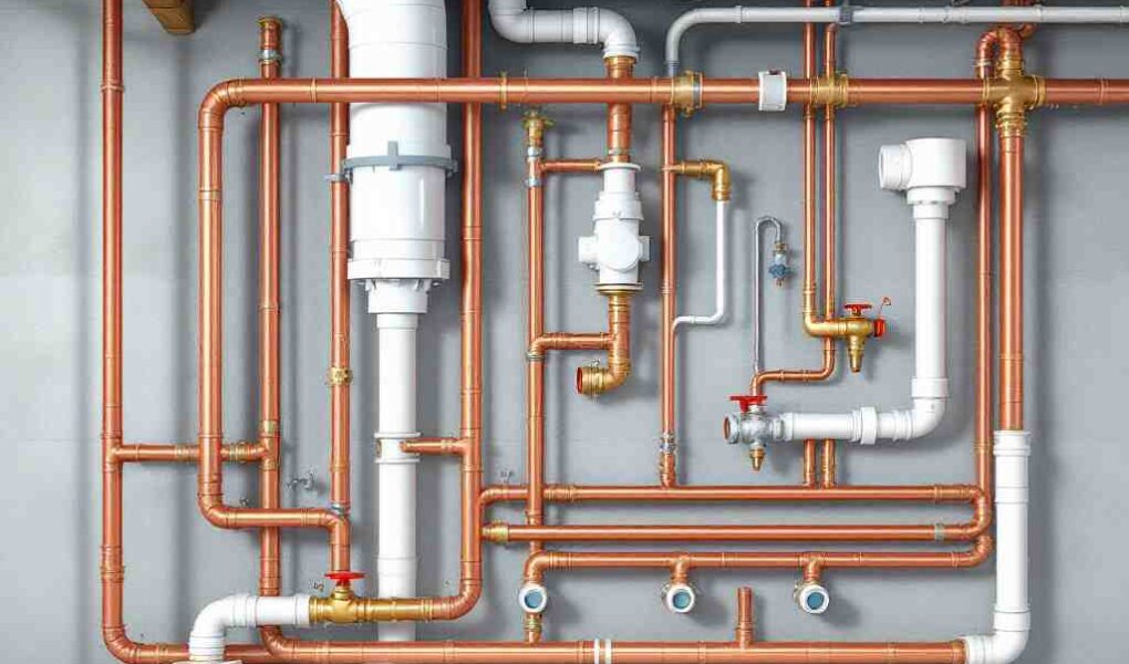 how to do plumbing in a house