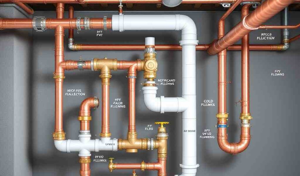 how to do plumbing in a house