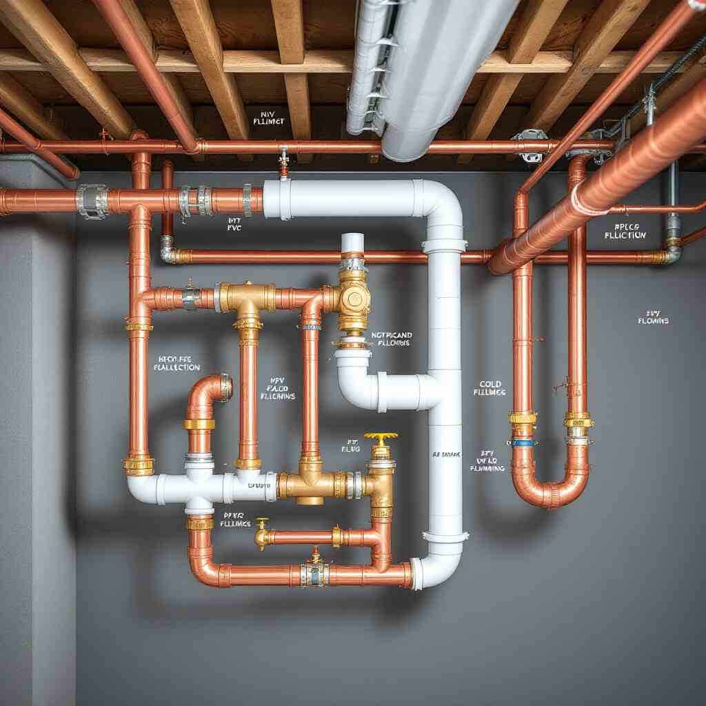 how to do plumbing in a house