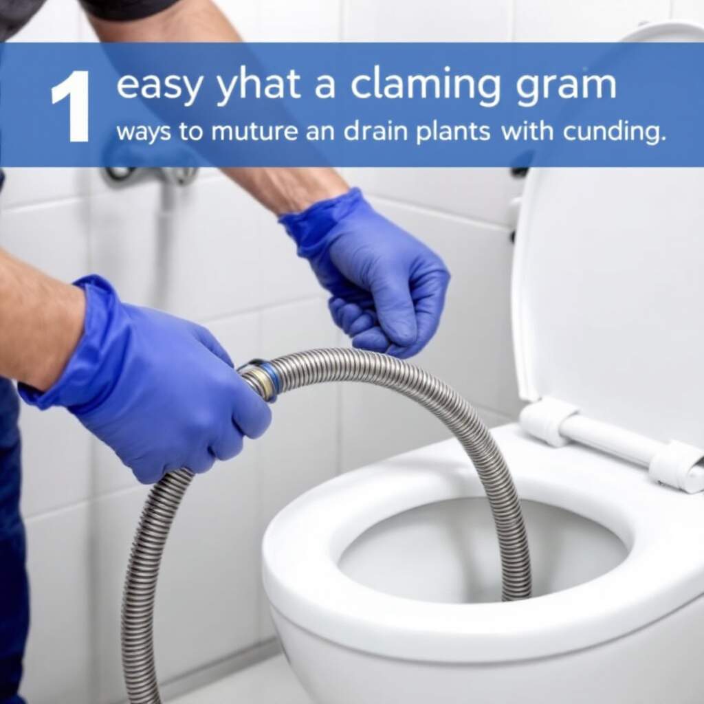 how to use a plumbing snake toilet