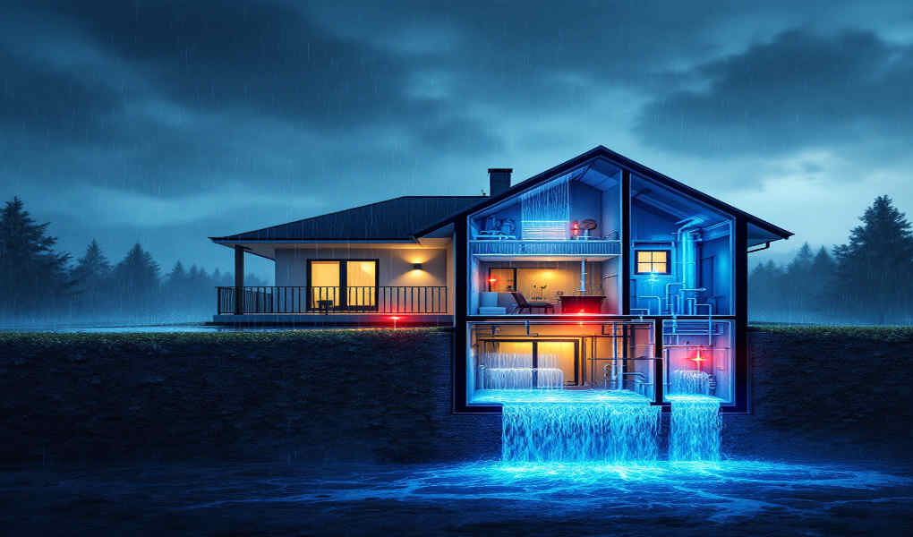 can heavy rain cause home plumbing issues