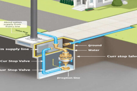 what is a curb stop in house plumbing