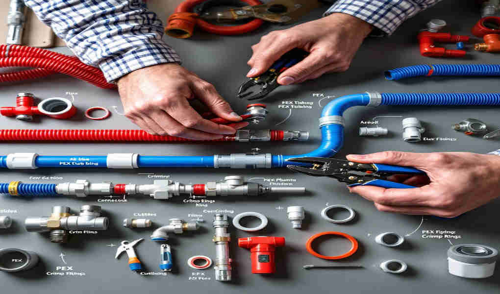 how to use pex home plumbing