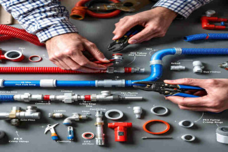 how to use pex home plumbing