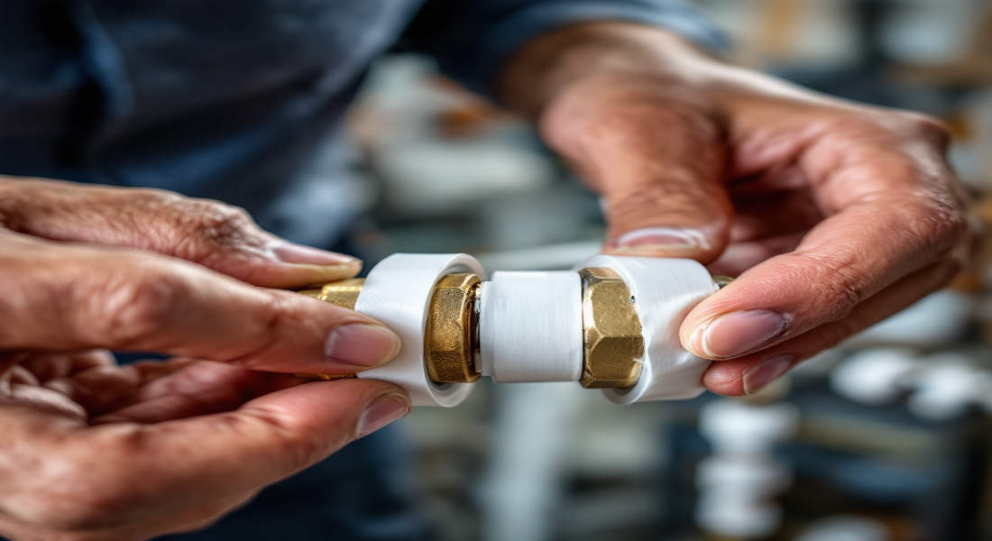 how much house plumbing tape to use