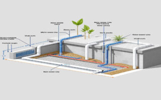 how to rough in home plumbing for slab