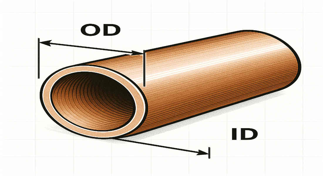 what does od stand for in house plumbing