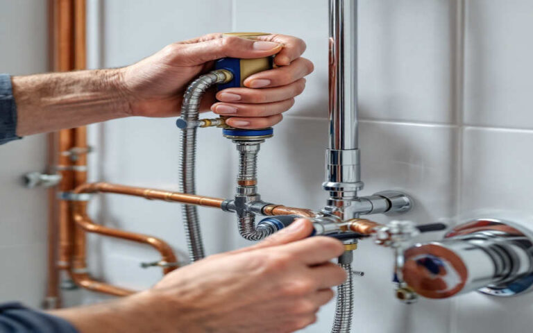 how to install shower home plumbing fixtures