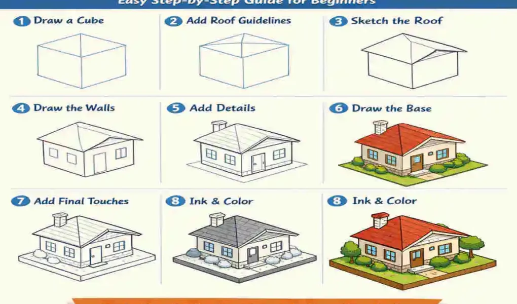 How to Create an Isometric House Drawing: Quick Guide