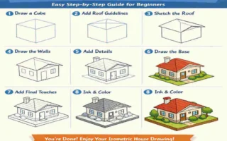 How to Create an Isometric House Drawing: Quick Guide