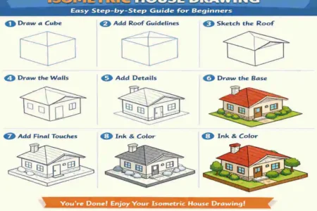 How to Create an Isometric House Drawing: Quick Guide