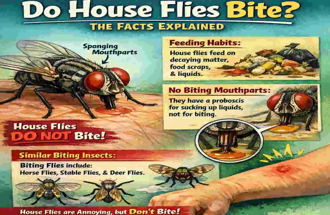 Do House Flies Bite?