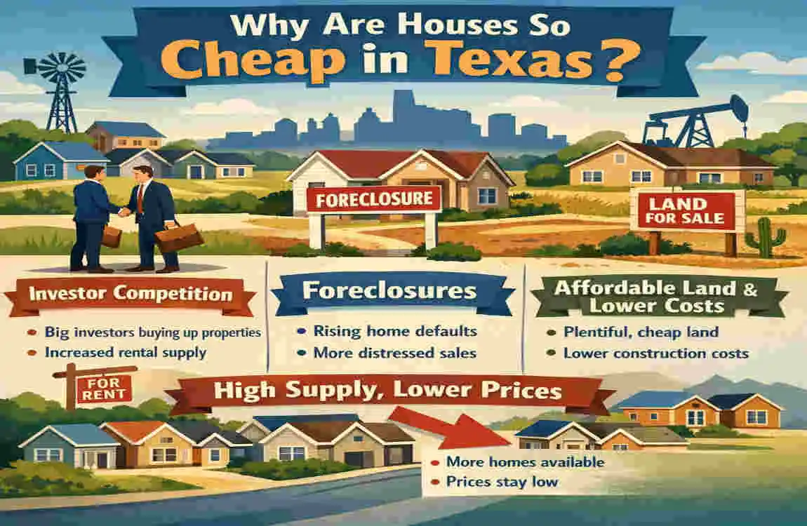 why are houses so cheap in texas