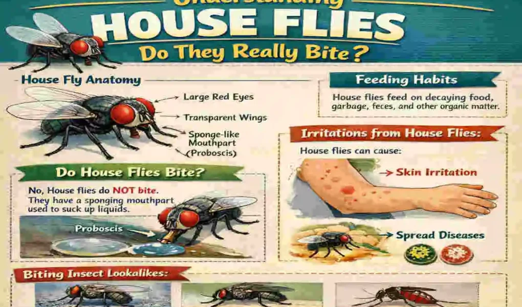 Do House Flies Bite?