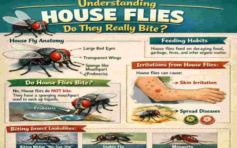 Do House Flies Bite?