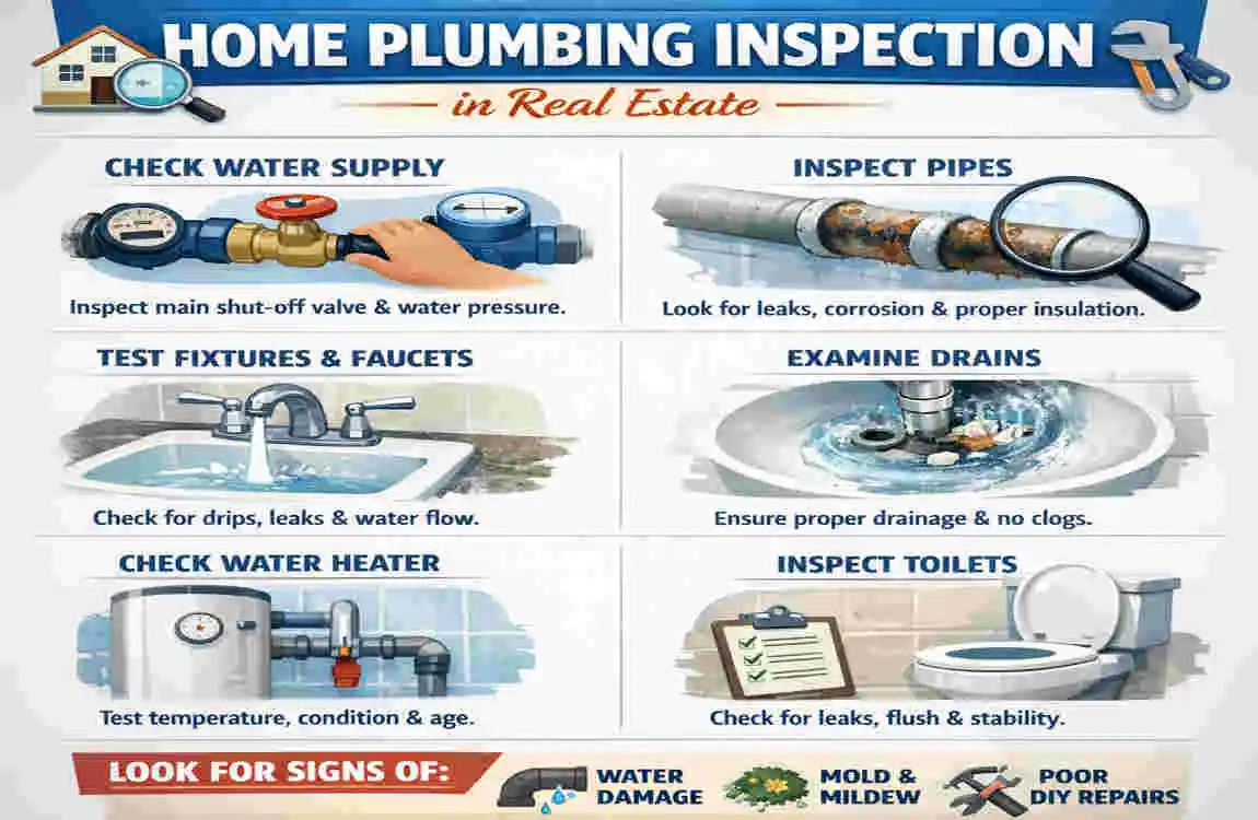 is home plumbing a fixture in real estate
