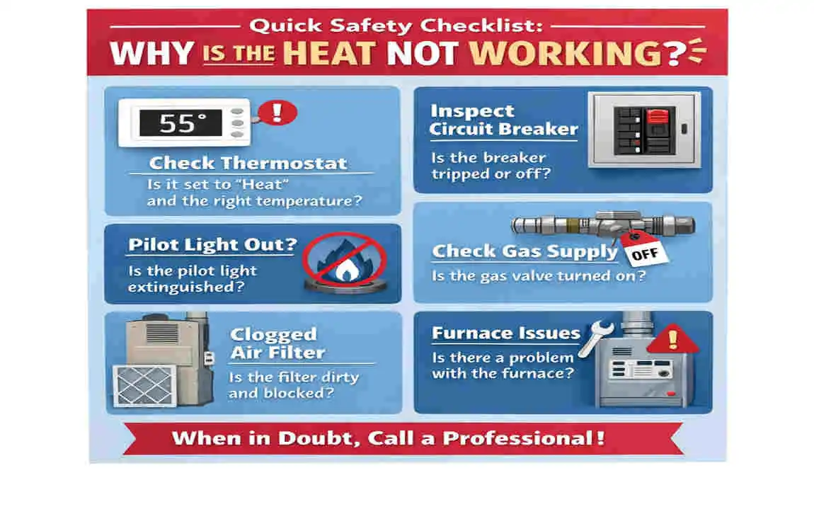 why heat not working in house