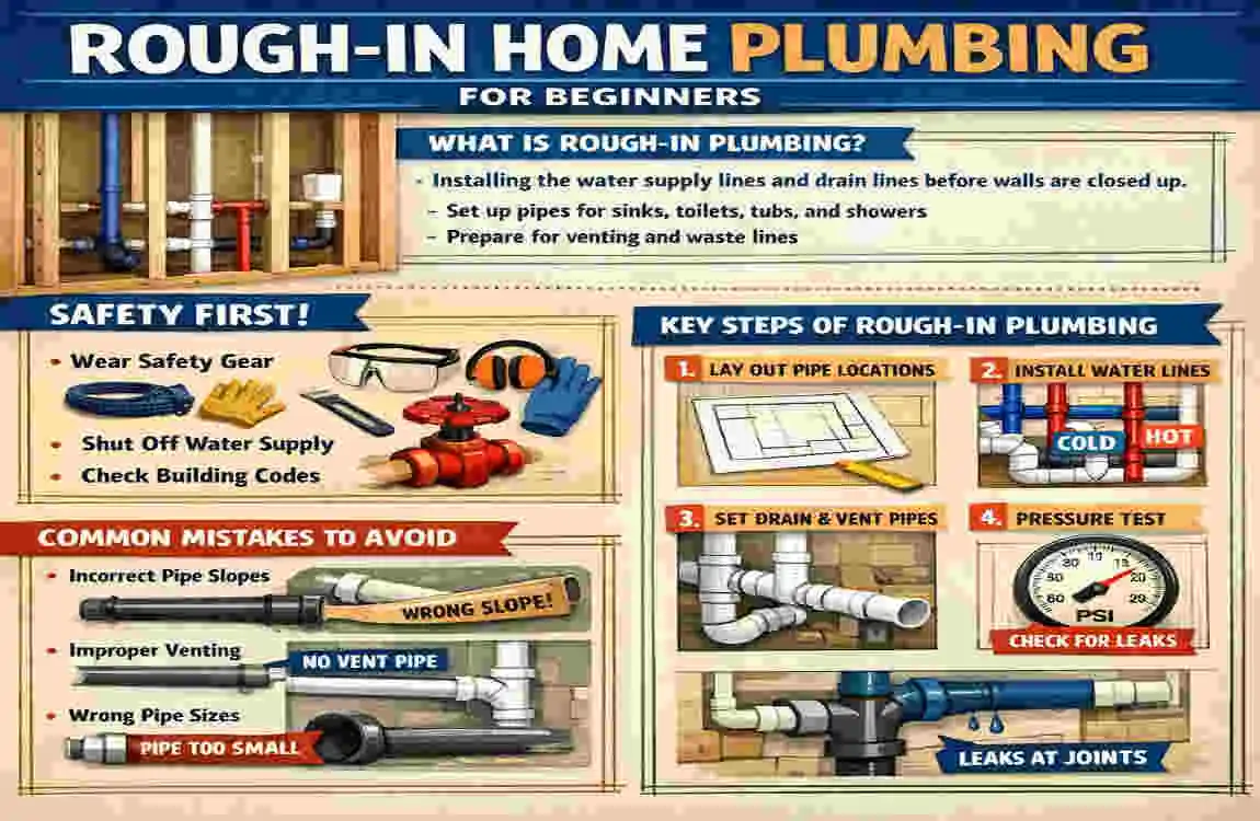 How to Rough-In Home Plumbing Like a Pro