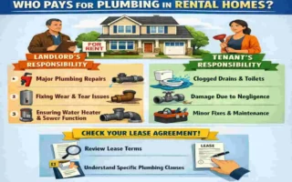 who pays for house plumbing when renting
