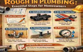 How to do rough in home plumbing