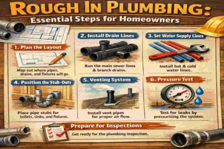 How to do rough in home plumbing
