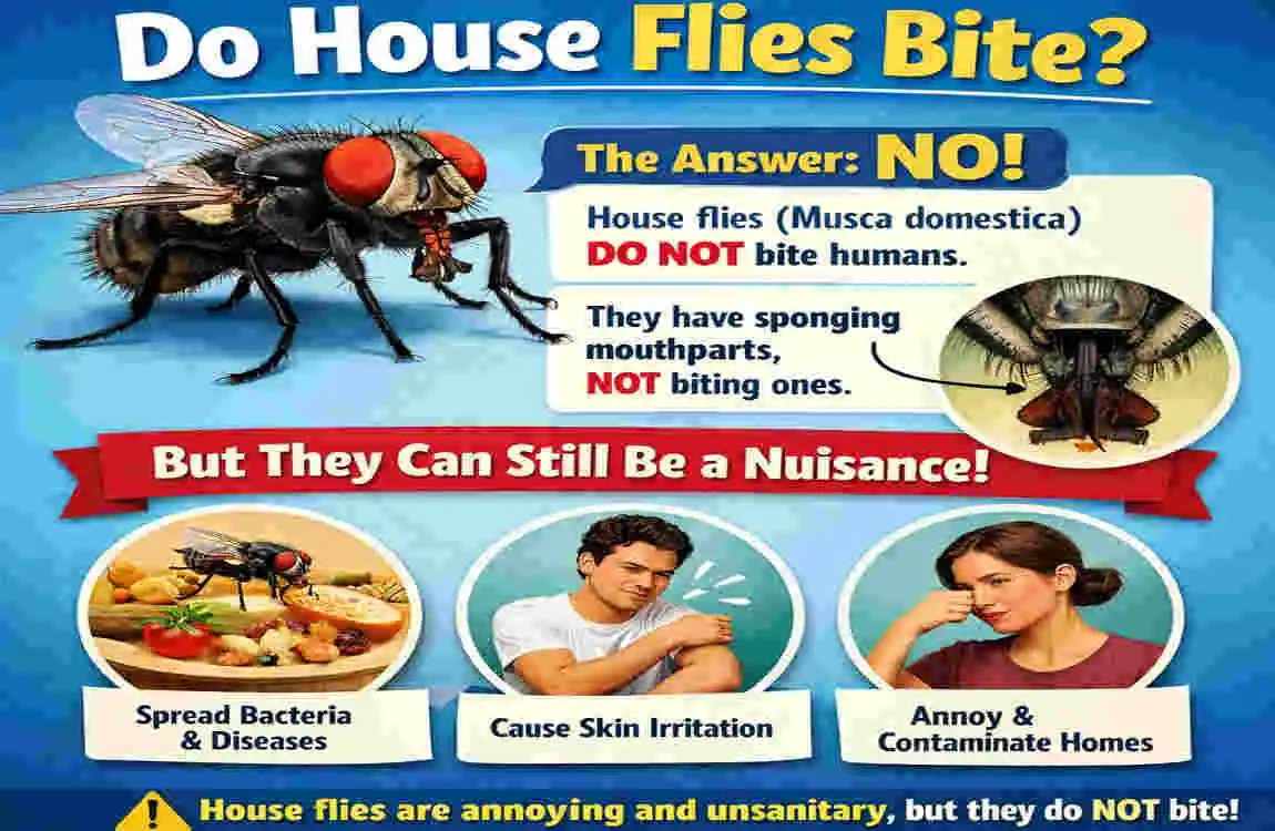 Do House Flies Bite?