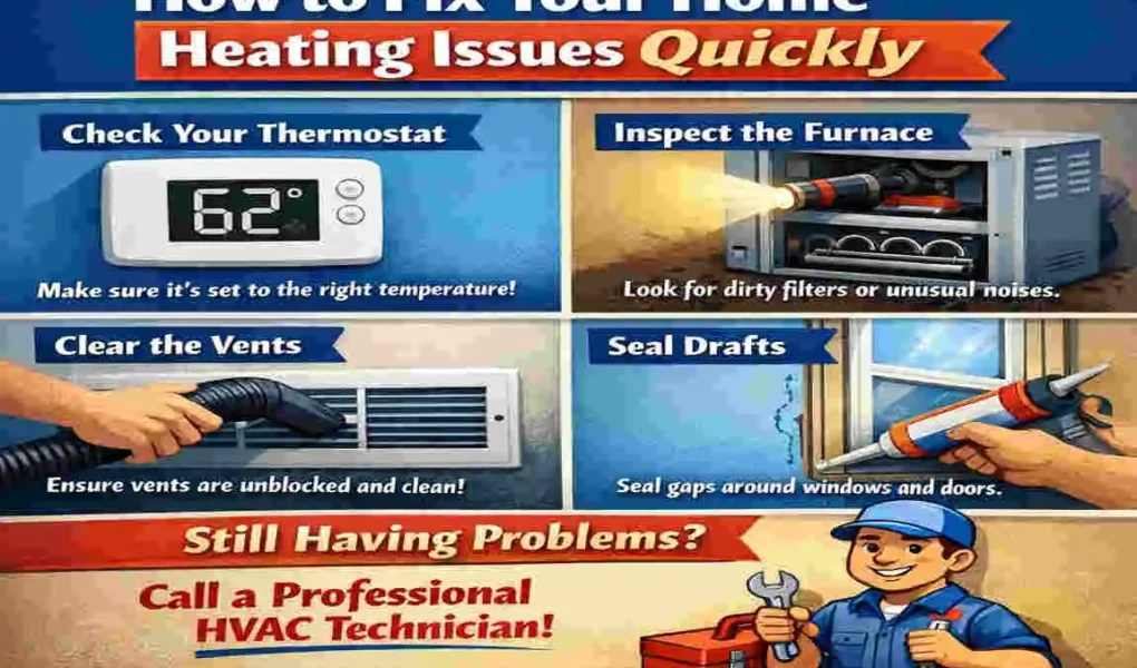 why heat not working in house