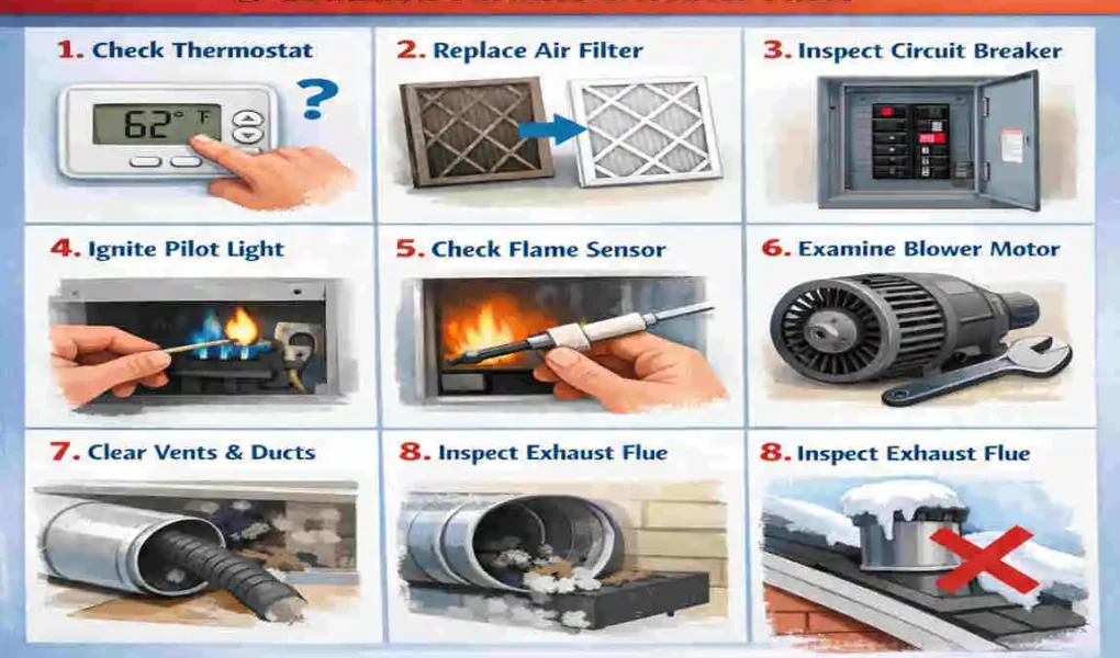 why heat not working in house