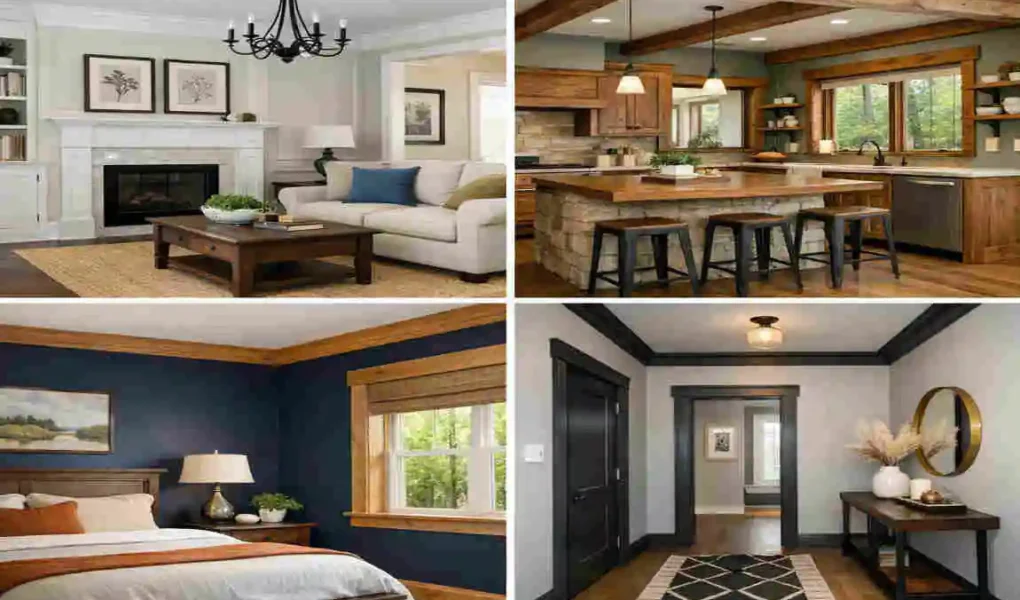 does trim have to match throughout the house