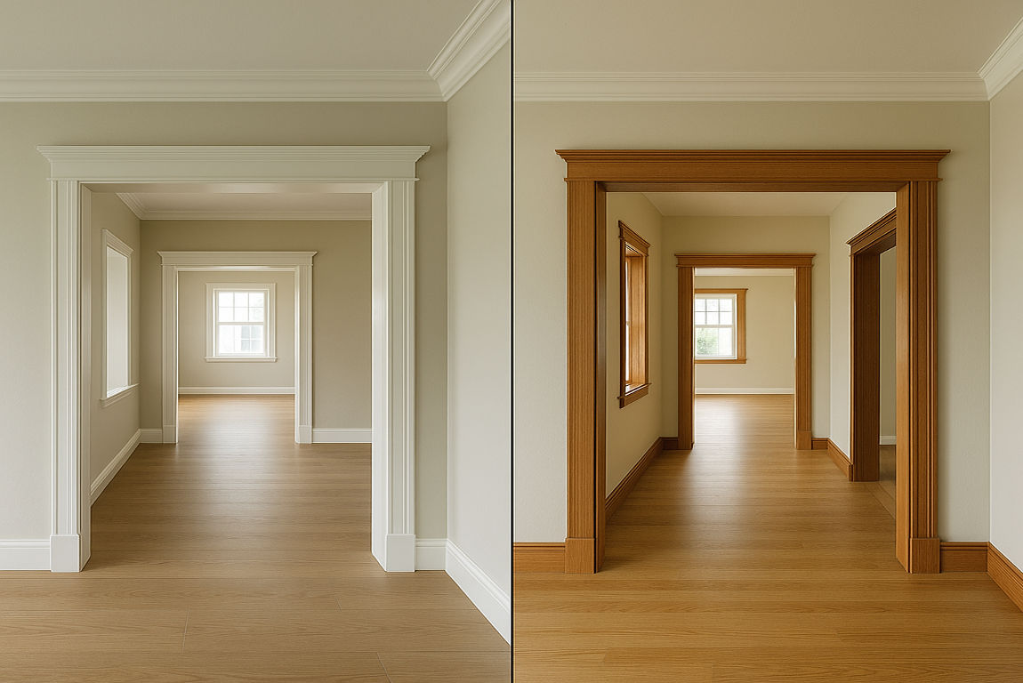 does trim have to match throughout the house
