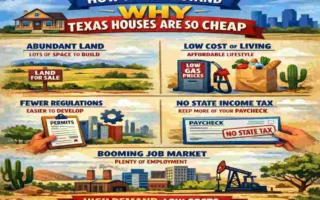 why are houses so cheap in texas