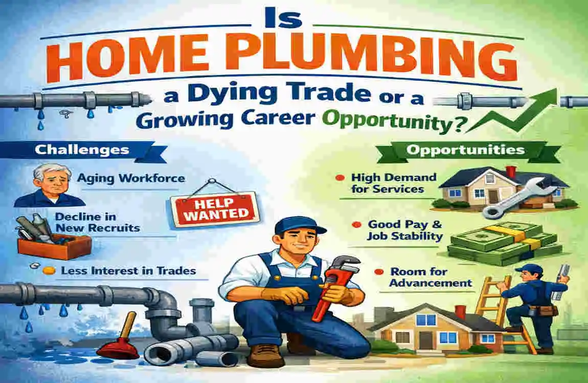 Is Home Plumbing a Dying Trade