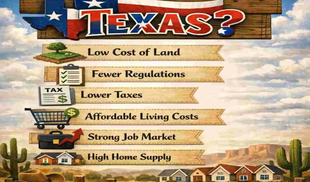 why are houses so cheap in texas
