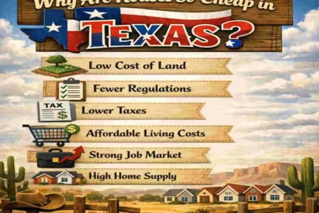 why are houses so cheap in texas