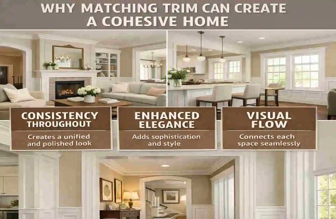 does trim have to match throughout the house