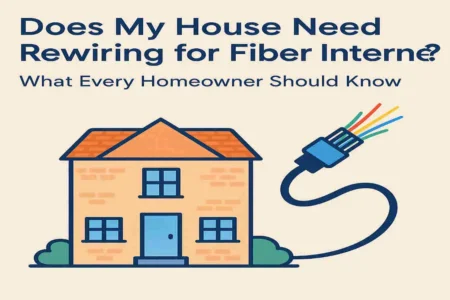 Does My House Need Rewiring for Fiber Internet? What Every Homeowner Should Know