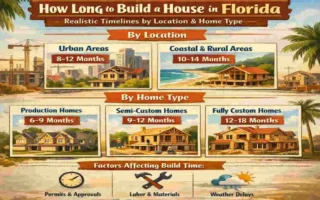 how long to build a house in florida