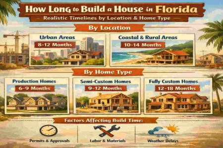 how long to build a house in florida