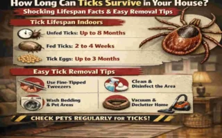 How Long Can Ticks Live in a House?