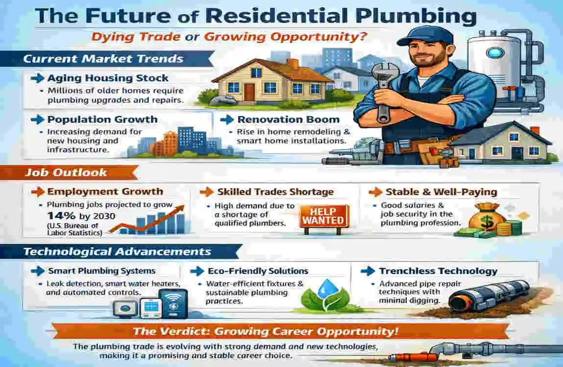 Is Home Plumbing a Dying Trade