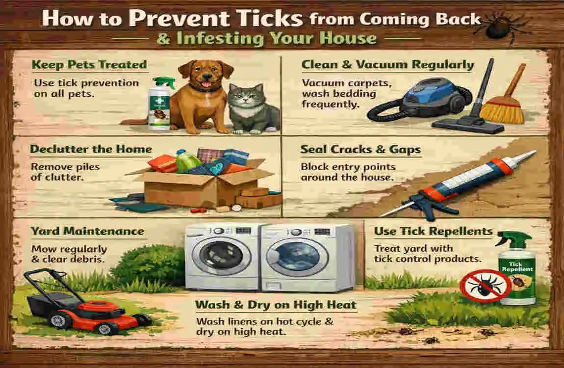 How Long Can Ticks Live in a House?