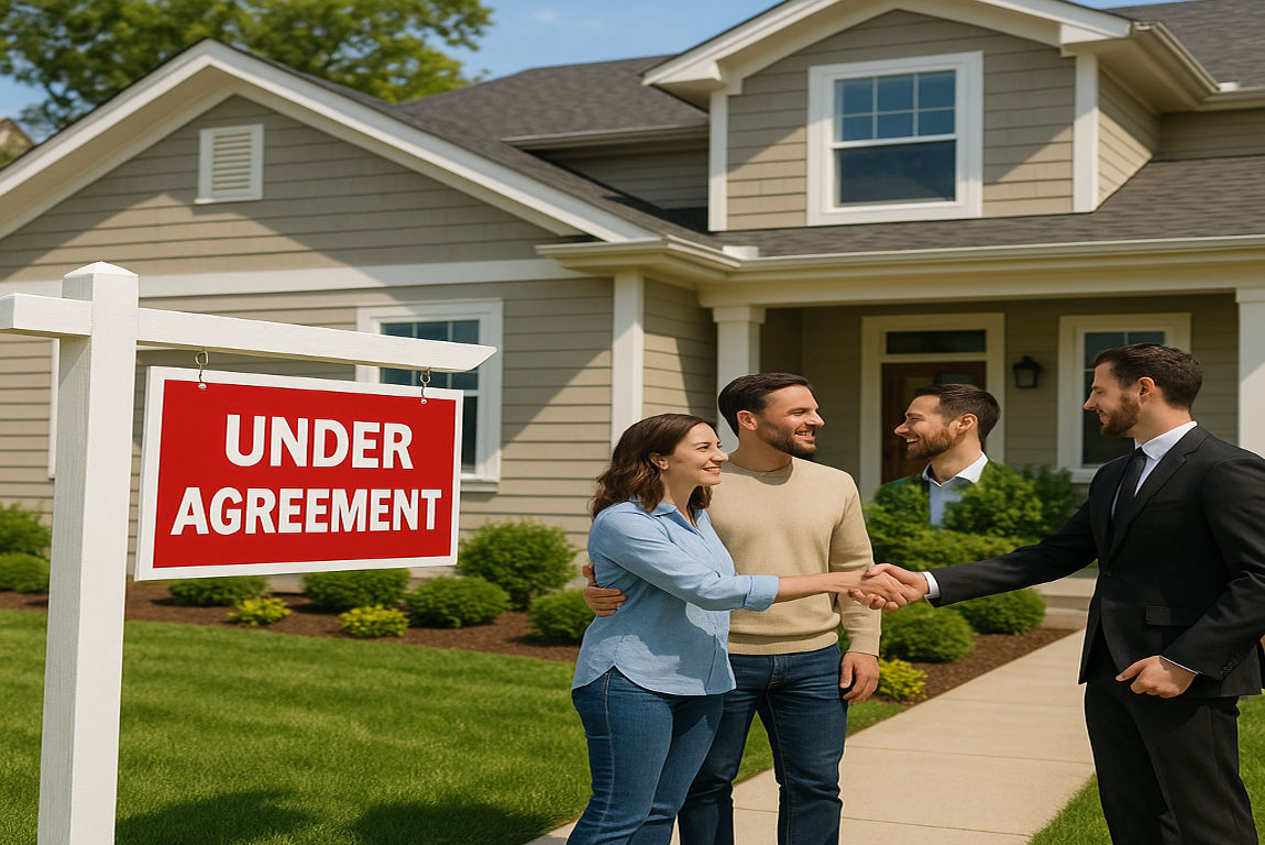 what does it mean when a house is under agreement