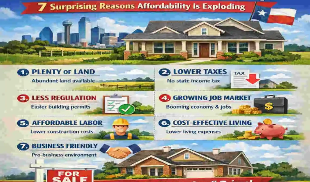 Why Are Texas Homes So Affordable