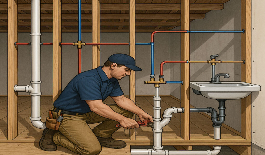 How to do rough in home plumbing