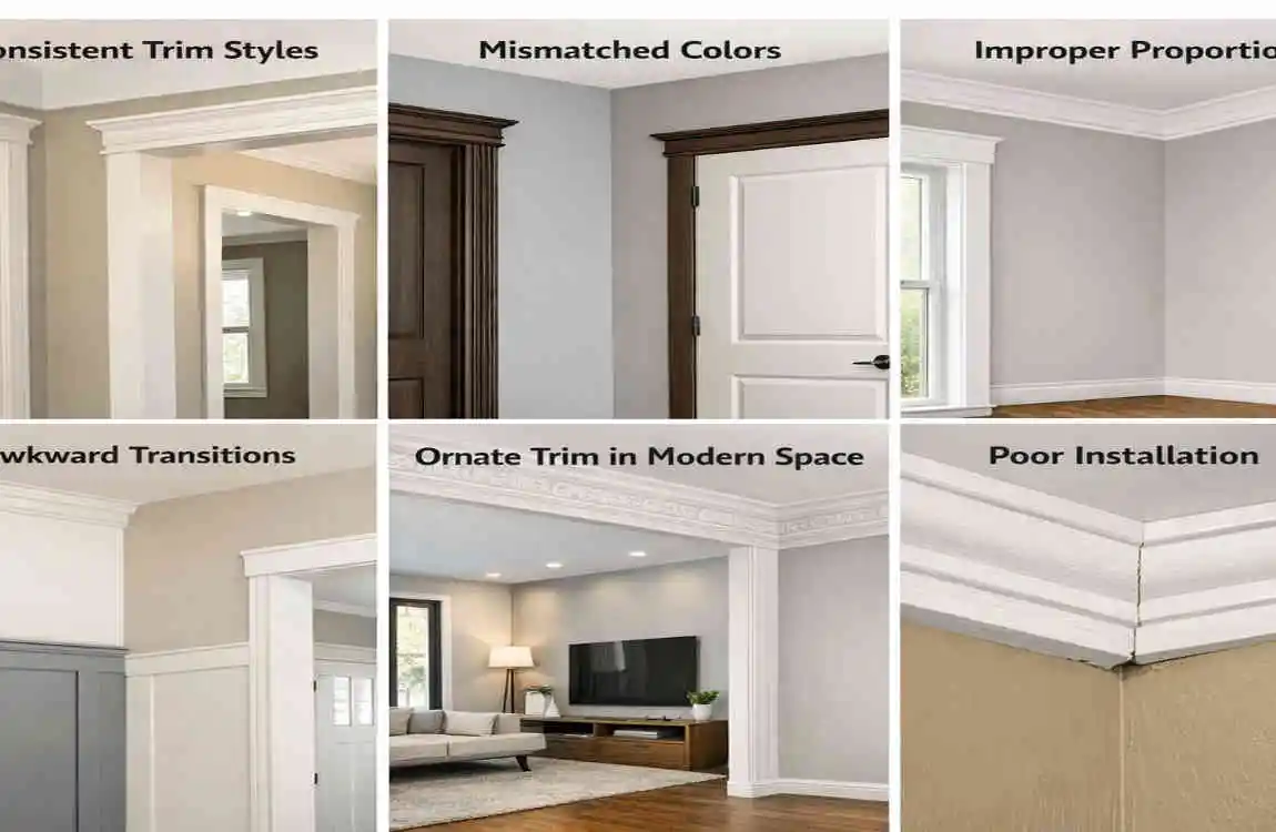 does trim have to match throughout the house