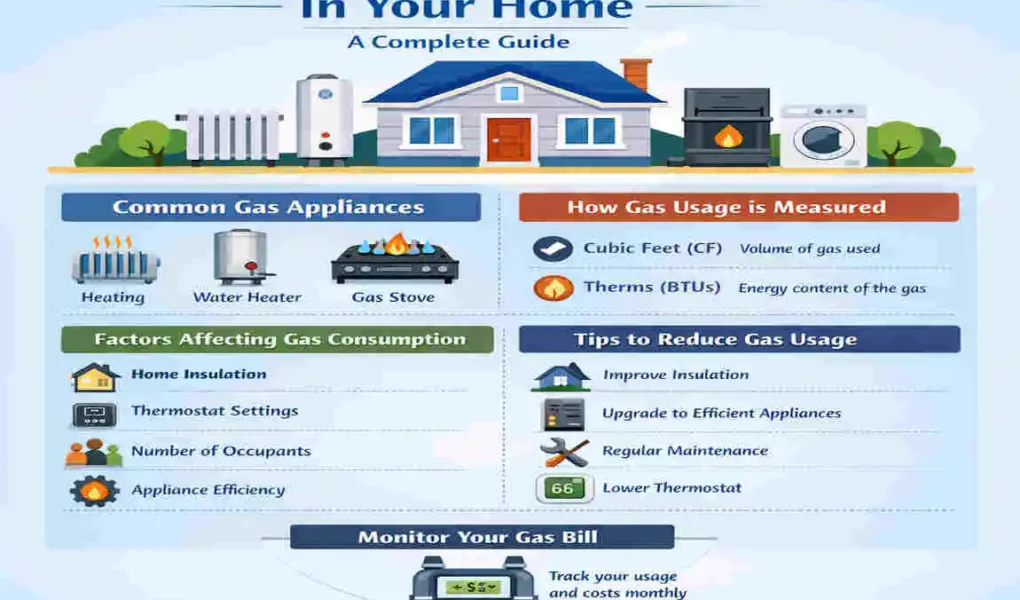 What is the gas we use in our homes?