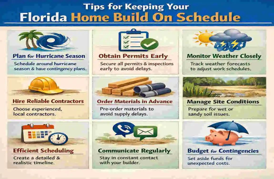 how long to build a house in florida